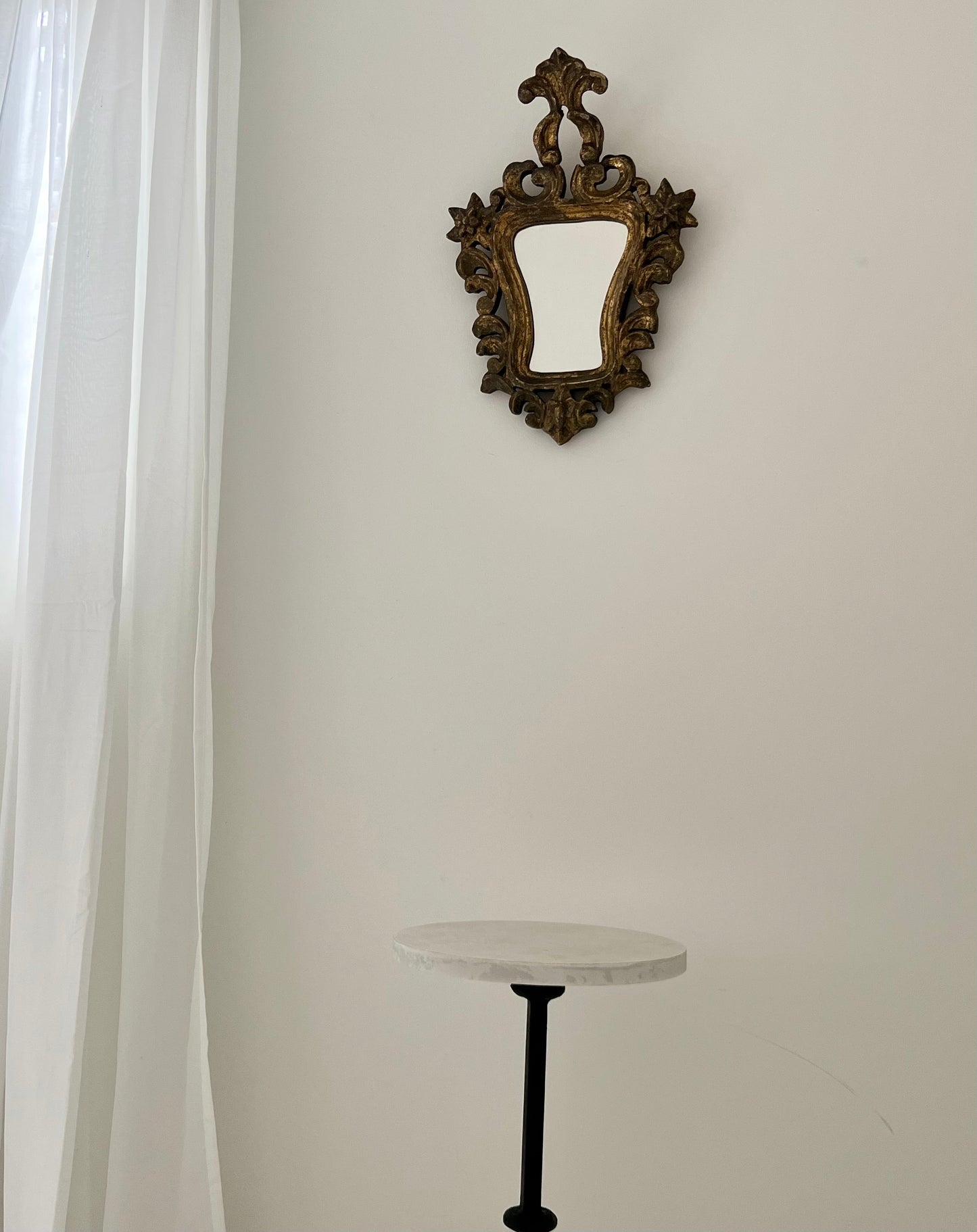 - 19th Century Spanish Gilt Mirror