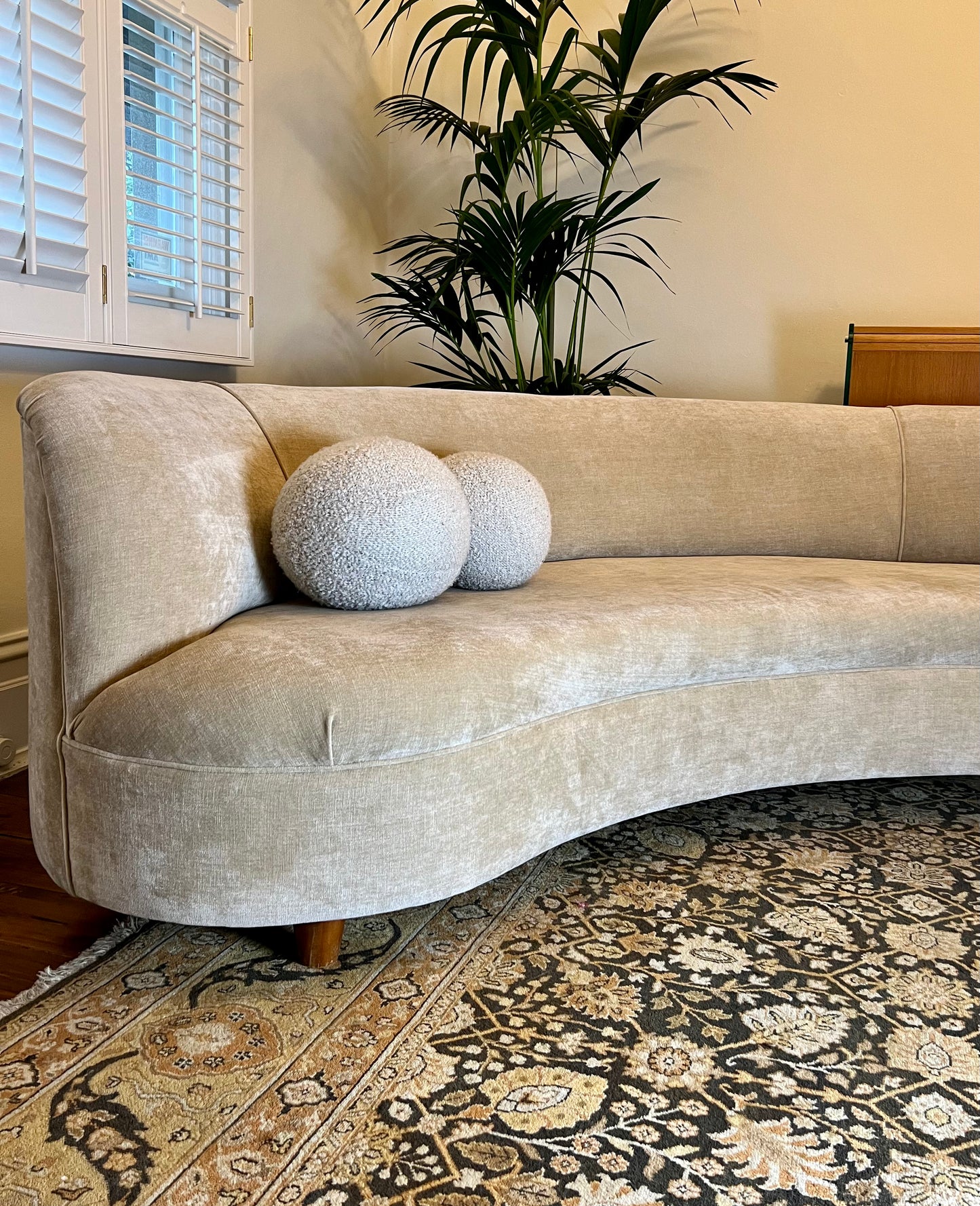 - Large Handmade Hali Wool Rug