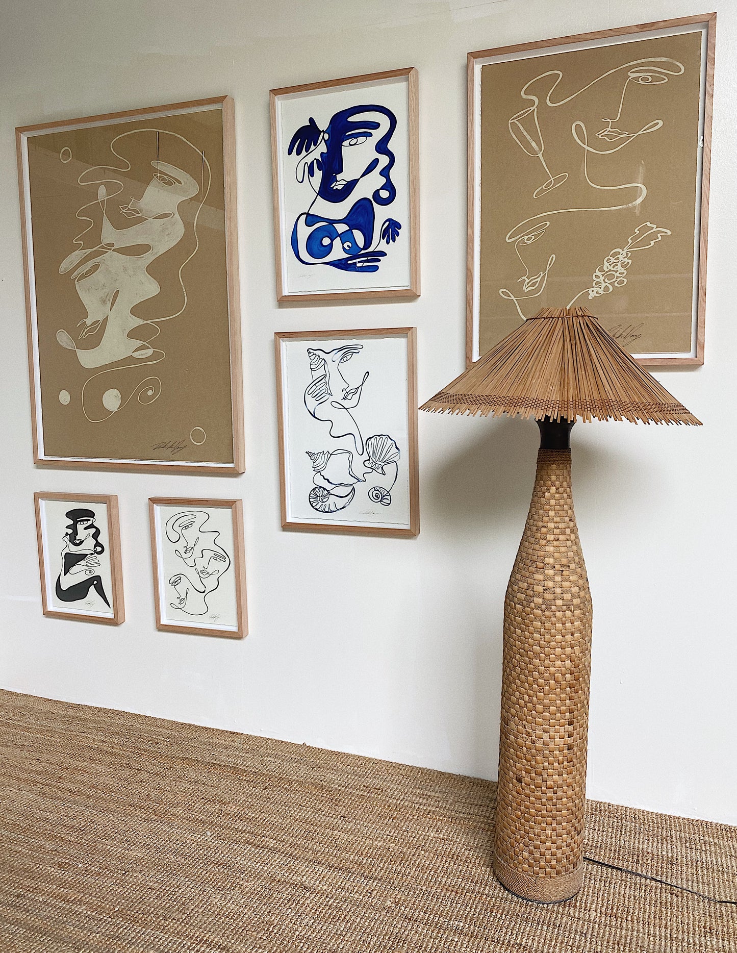 “Scales” By Rikki Day ~ Float framed in Tasmanian Oak, limited edition