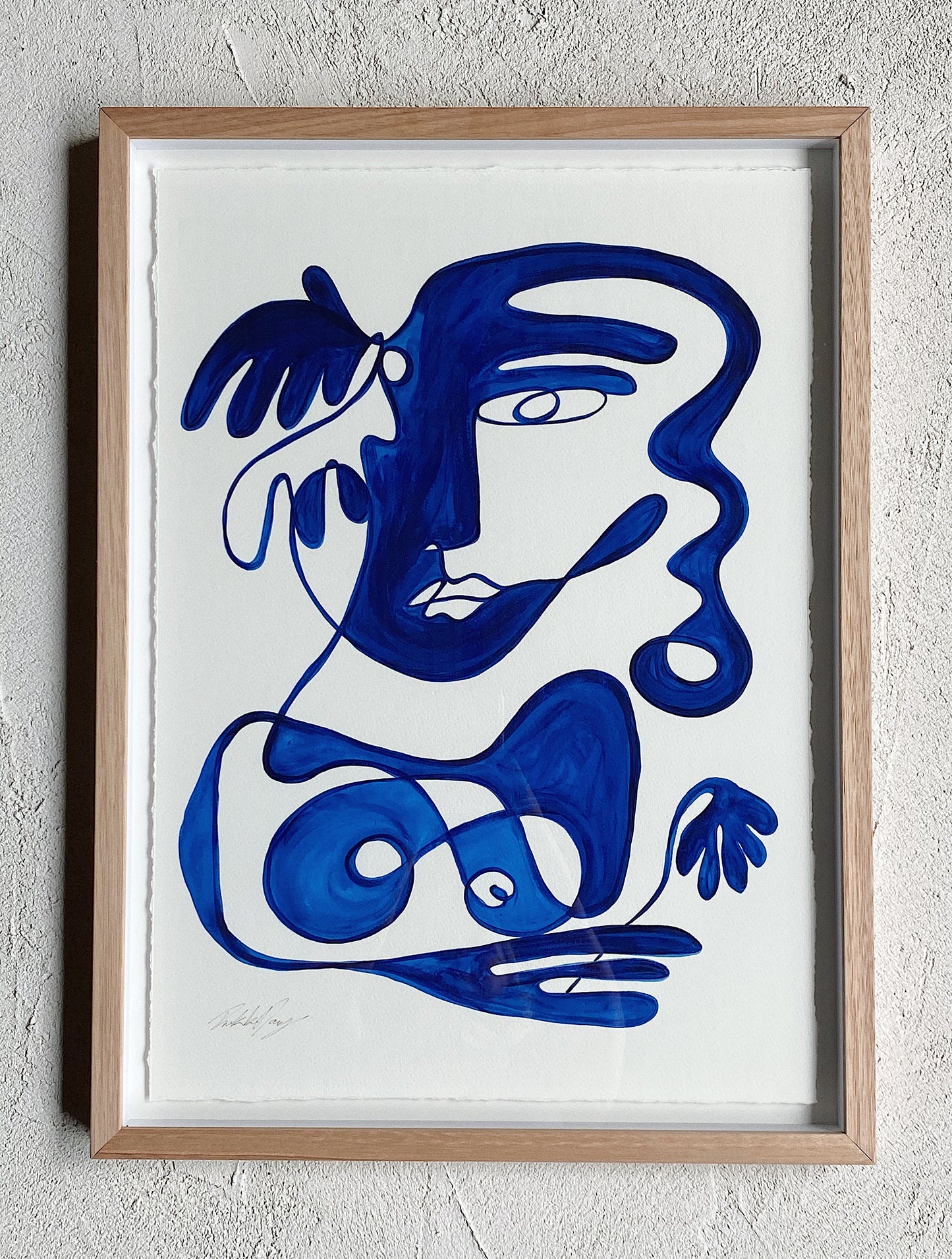 “Scales” By Rikki Day ~ Float framed in Tasmanian Oak, limited edition