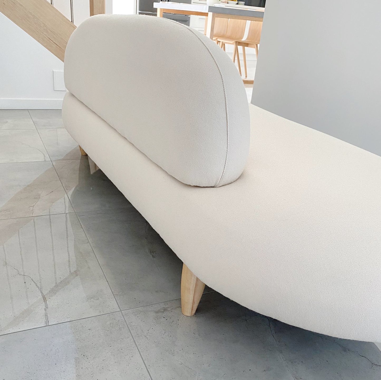 Noguchi Style Sculptural Free-Form Sofa and Ottoman