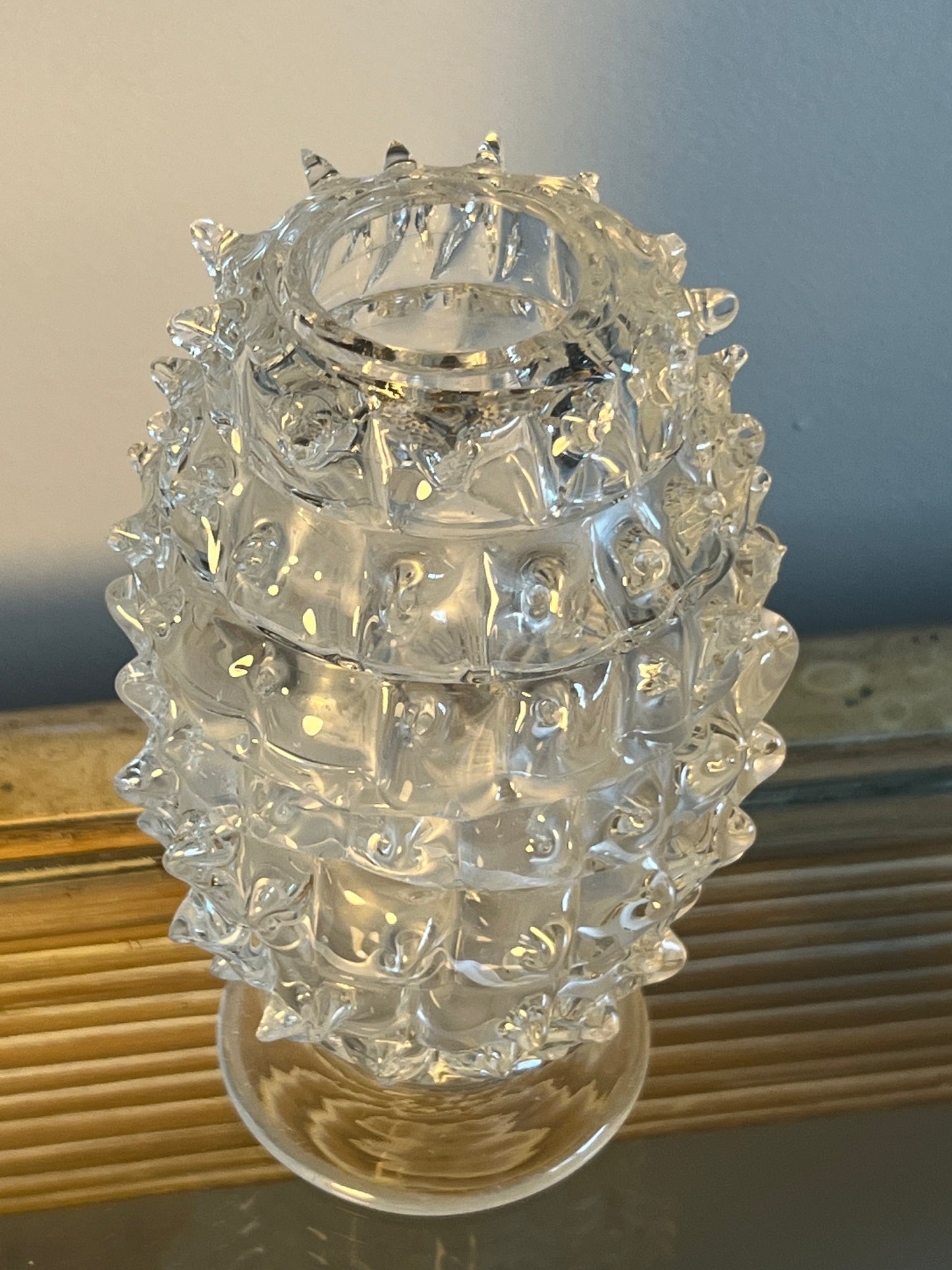 - Murano Rostrato Vase, Italy 1940s