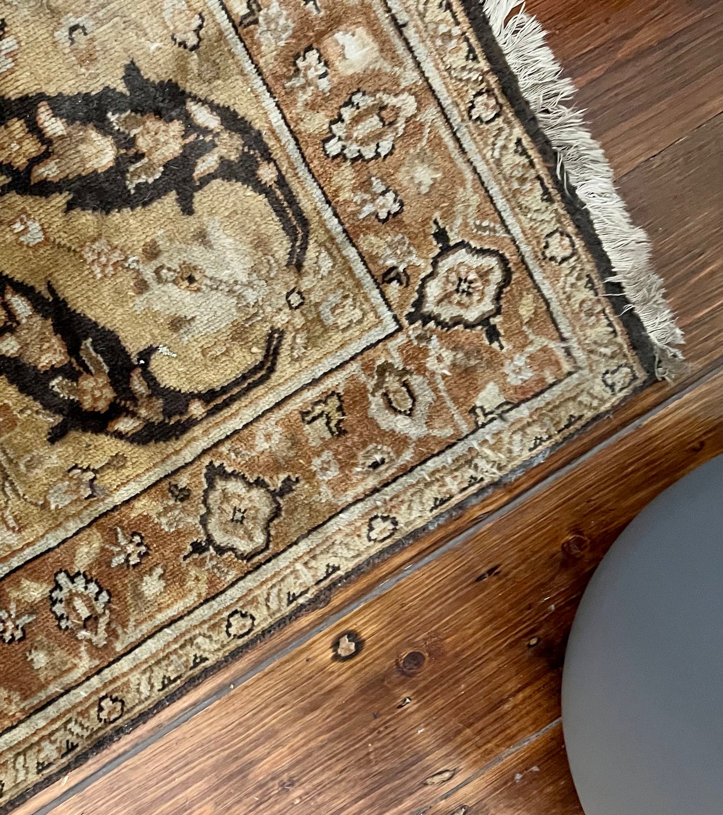 - Large Handmade Hali Wool Rug
