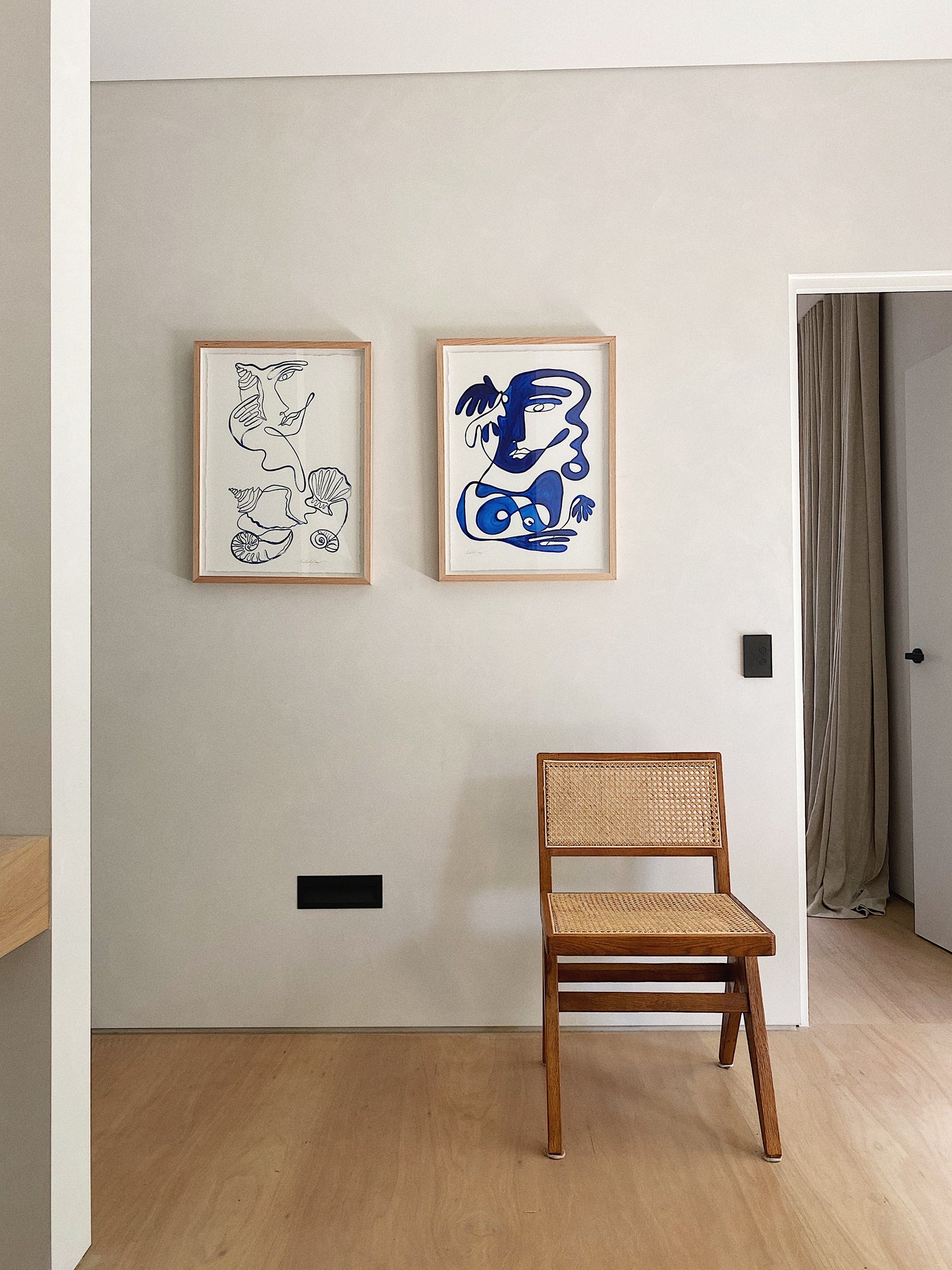 “Scales” By Rikki Day ~ Float framed in Tasmanian Oak, limited edition