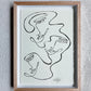 “Three of us” By Rikki Day ~ Float framed in Tasmanian Oak, limited edition