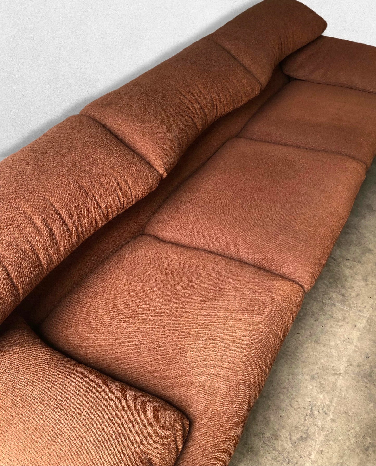 - Original Maralunga Three-Seater Sofa by Magistretti for Cassina