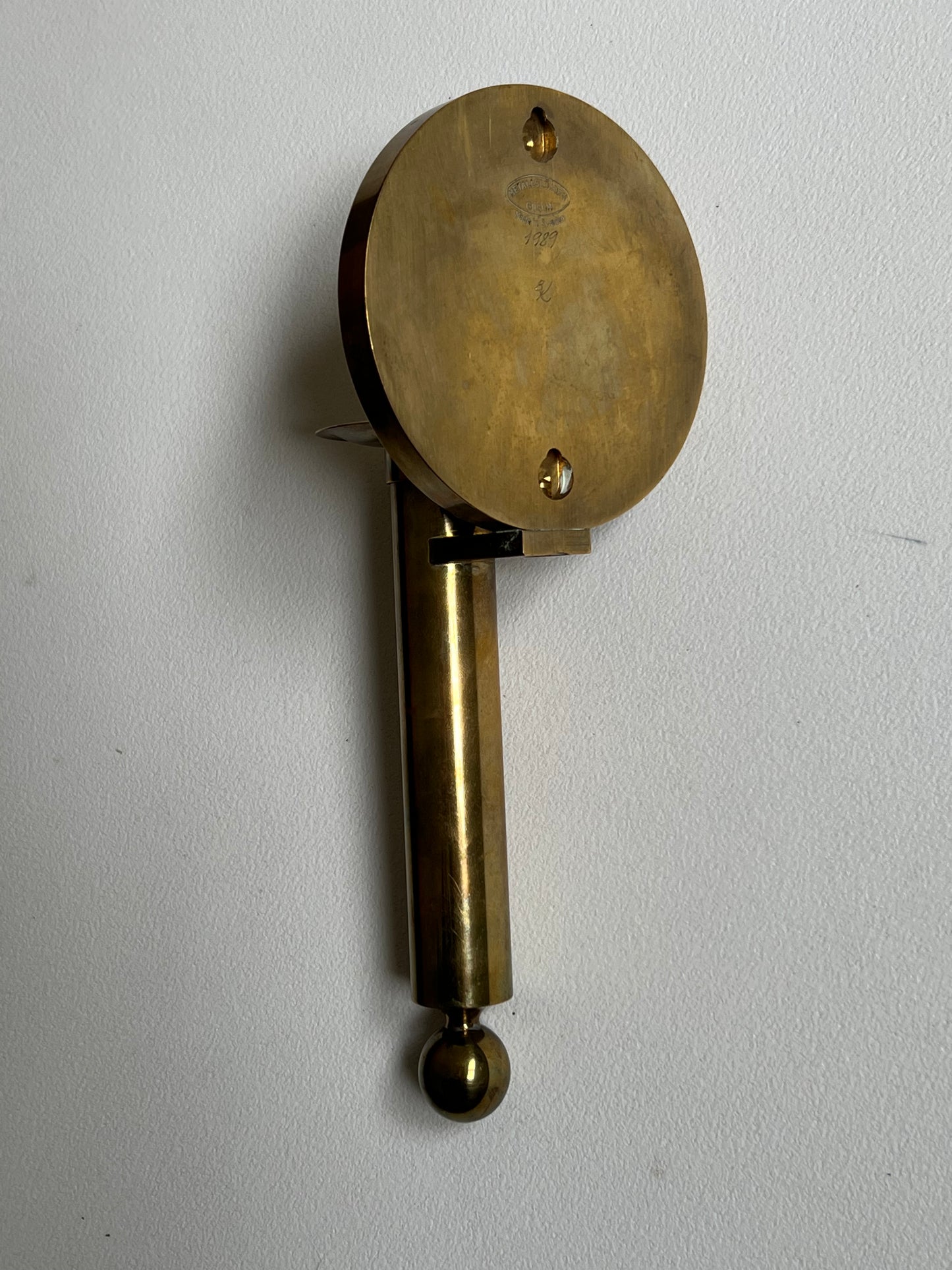 - Vintage Brass Candle Sconce, Sweden