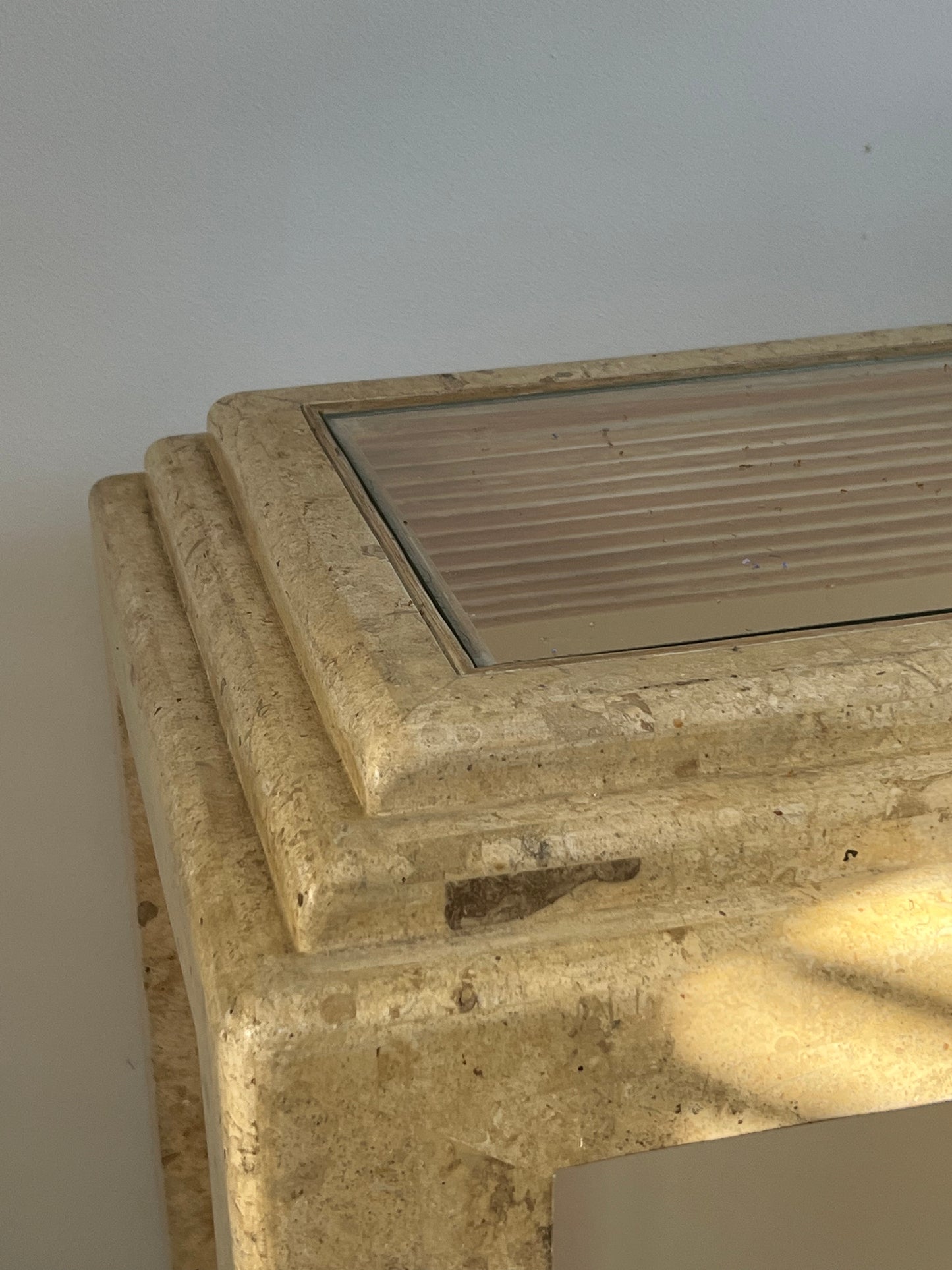 - Vintage Tessellated Console Table