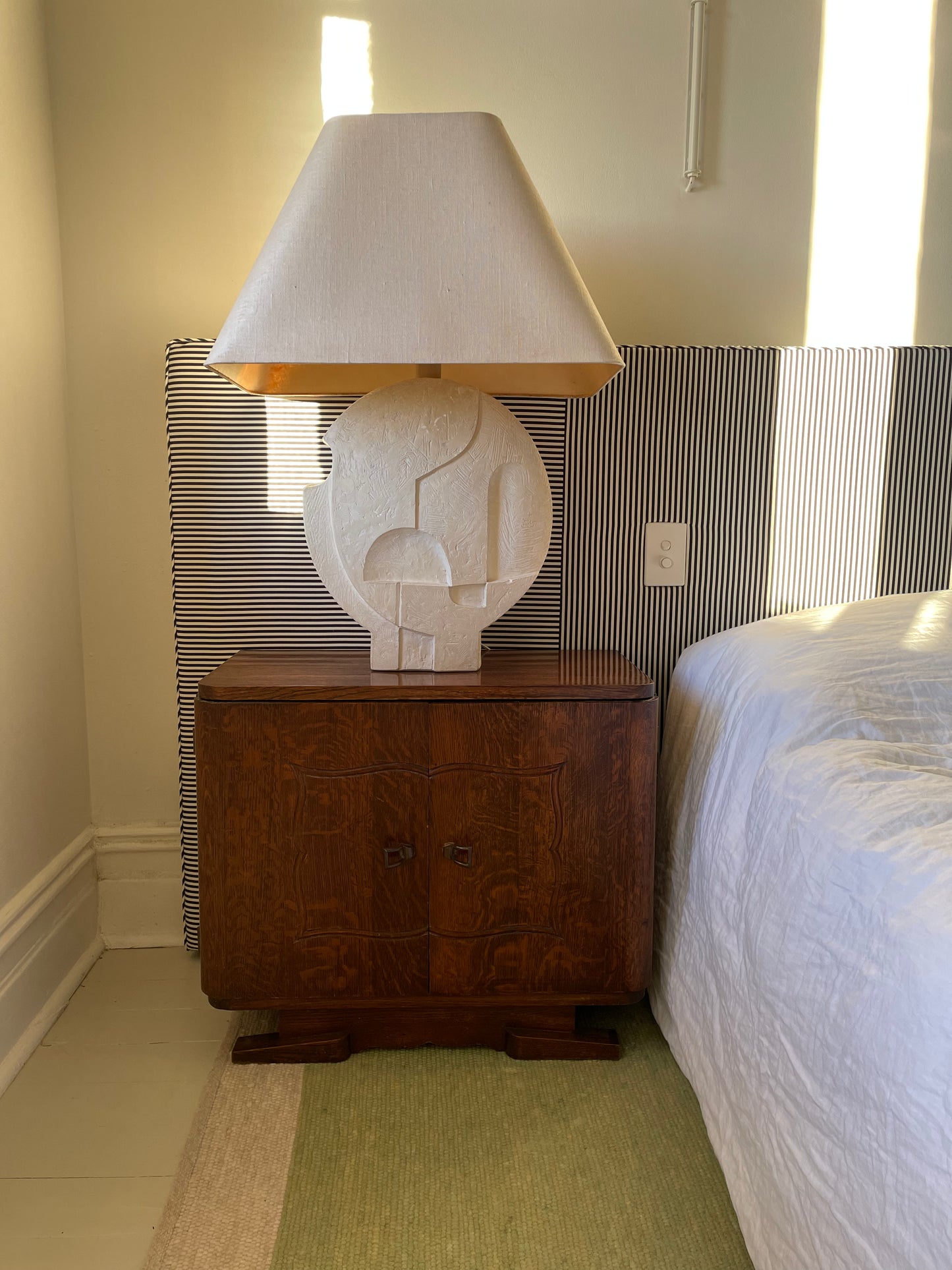 Set of Two - Decorative Art Deco Bedside Chests