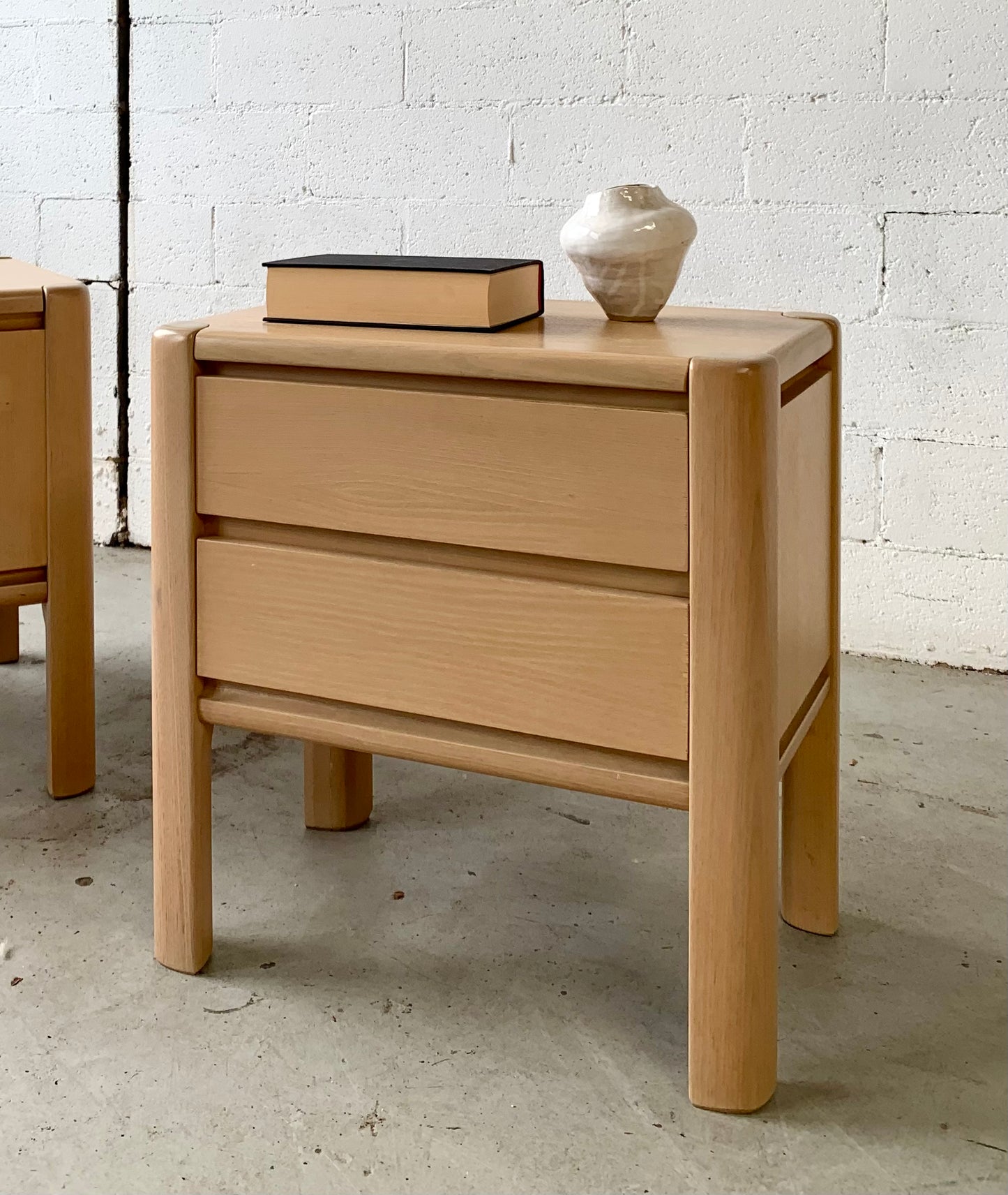 - Set of Two Vintage Kalmar Bedside Tables