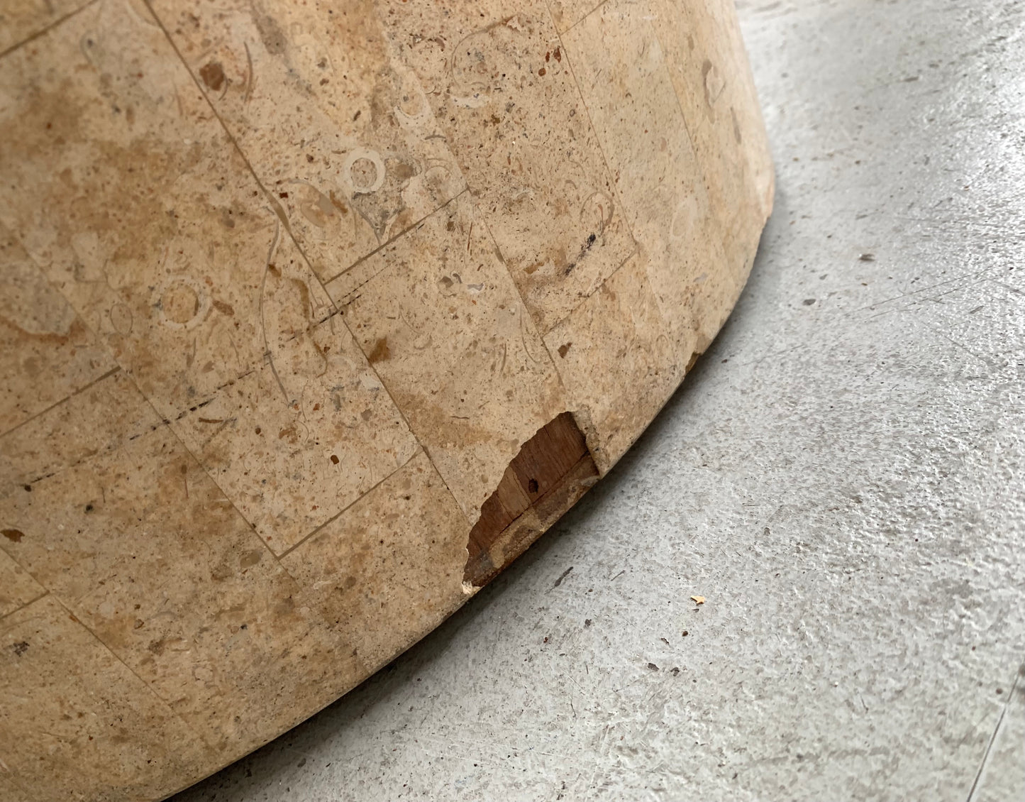 Tessellated Fossil Dining Table