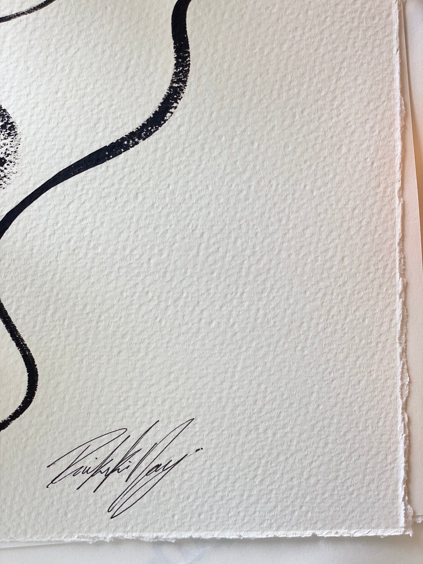 “Three of us” By Rikki Day ~ Float framed in Tasmanian Oak, limited edition