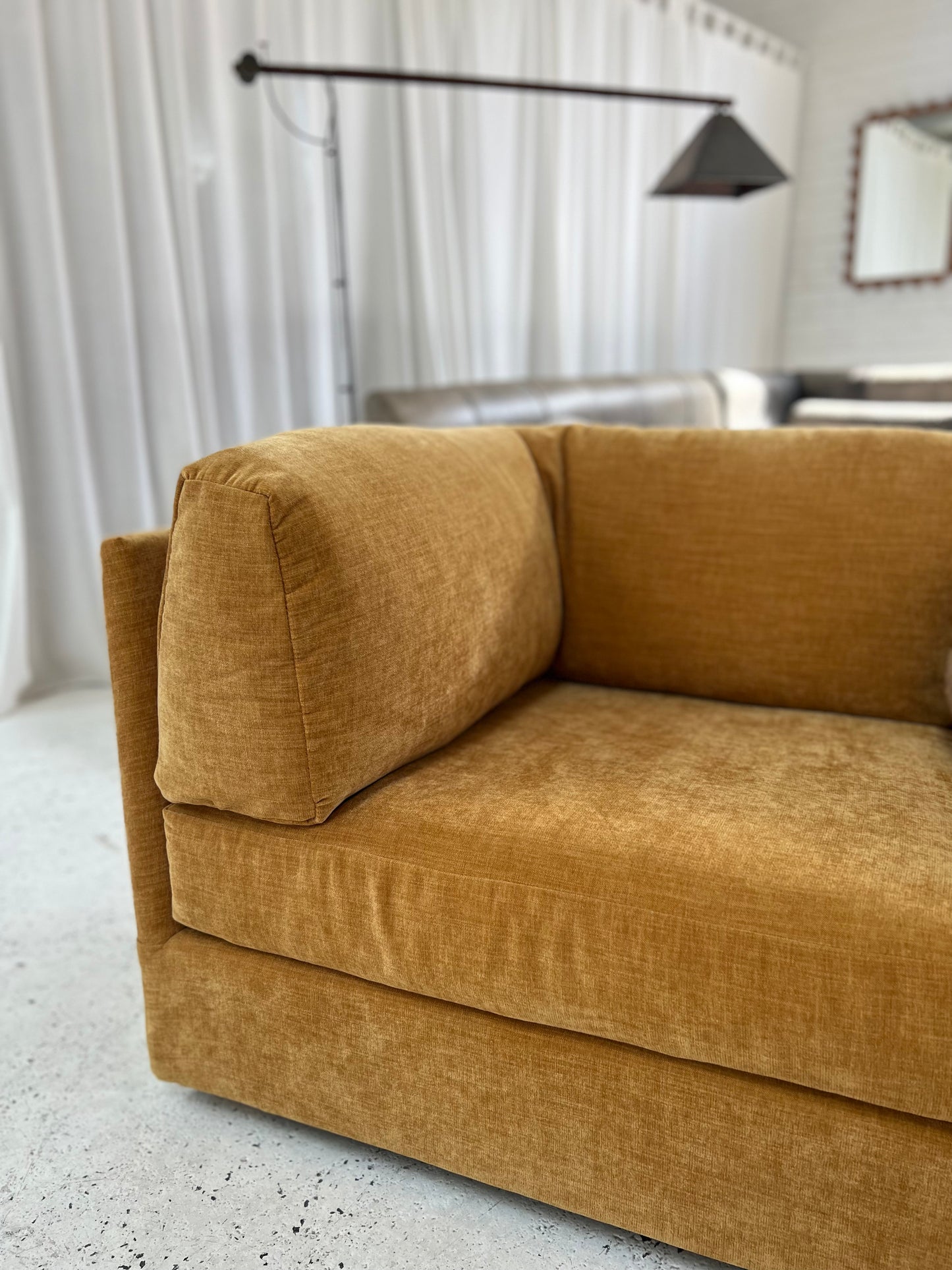 - Bespoke Mustard Sofa