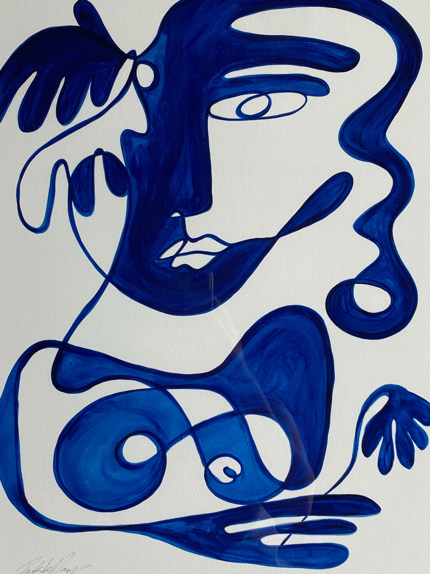 “Scales” By Rikki Day ~ Float framed in Tasmanian Oak, limited edition