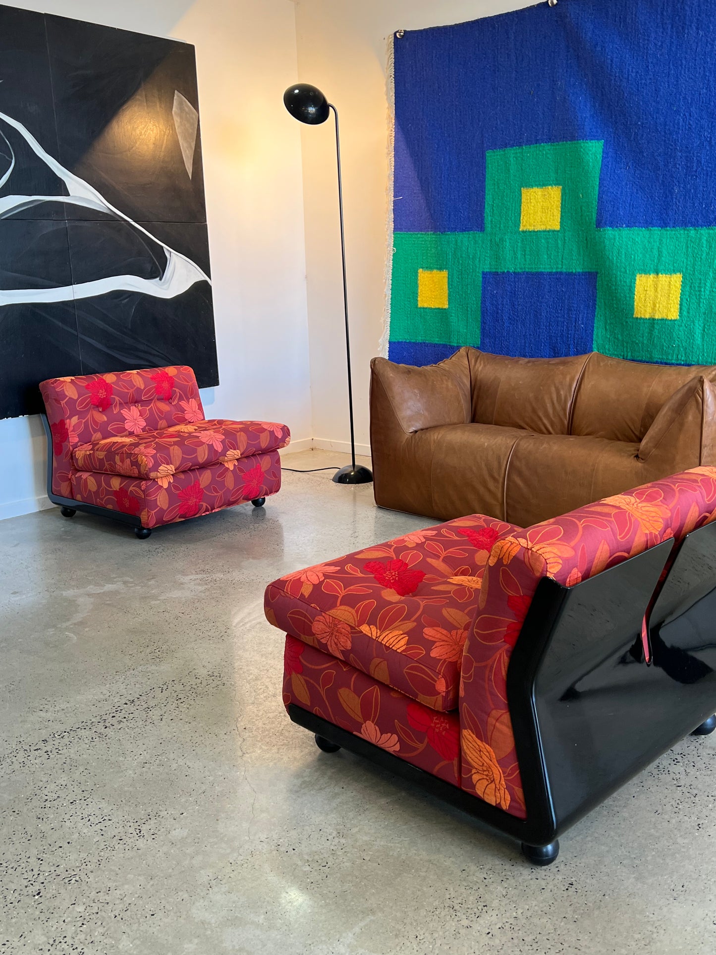 Mario Bellini Amanta Chair for B&B Italia 1970