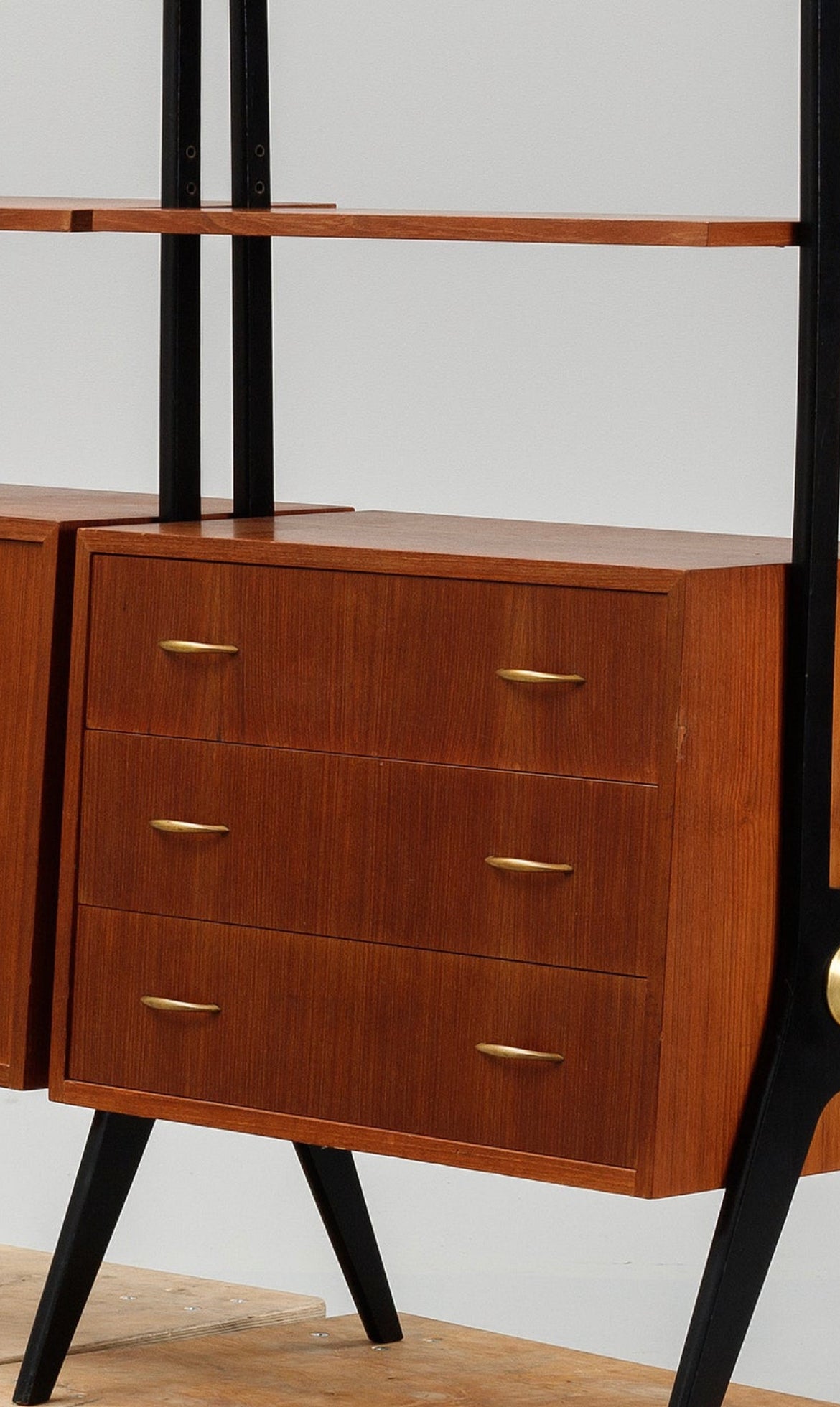 Swedish Mid-Century Teak Bookshelf