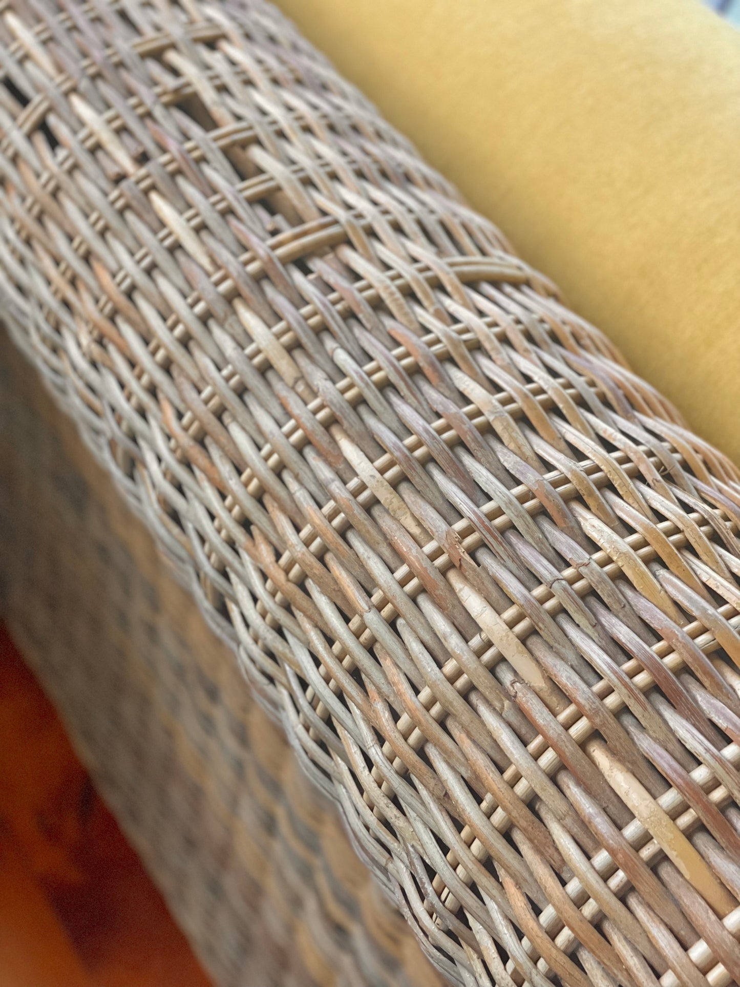 Vintage Rattan Daybed