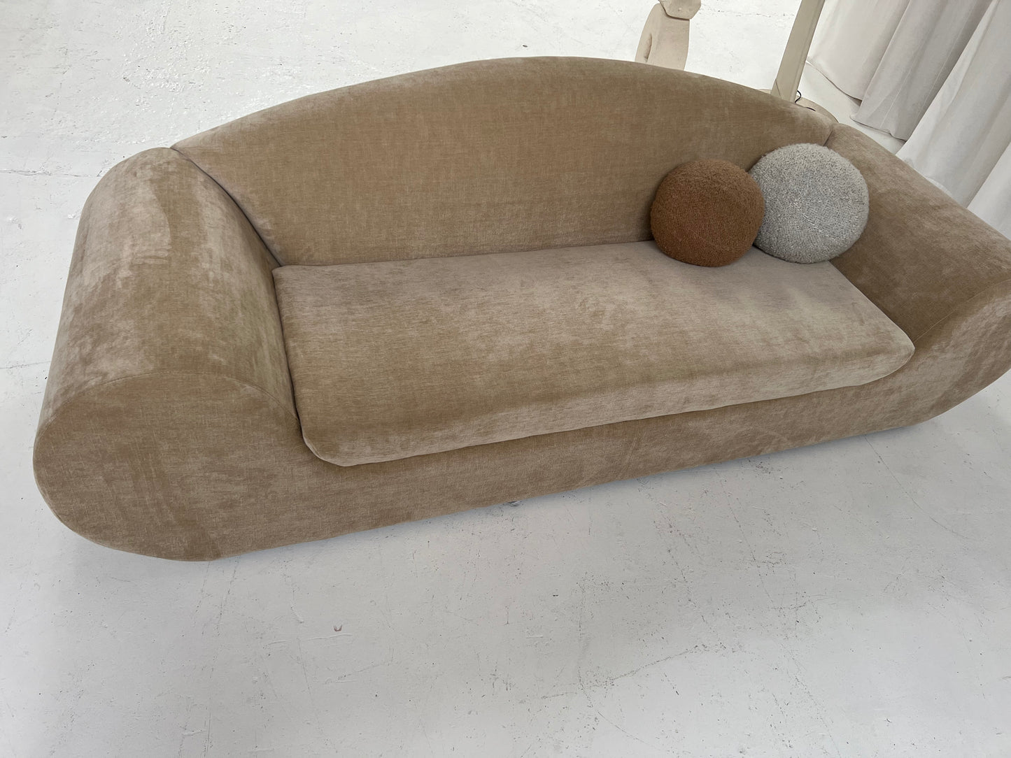 - Bespoke Velvet Space Sofa