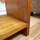 Vintage timber book shelf