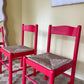 Red Rush Dining Chairs