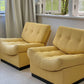 Yellow Lounge Chair - Sold as a pair