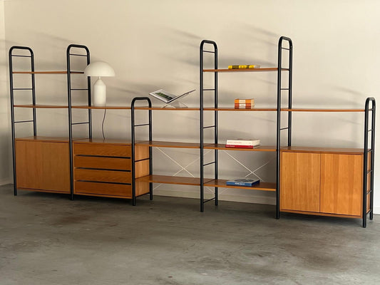 Large 80’s IKEA ‘Niklas’ Modular Shelving System
