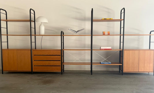 Large 80’s IKEA ‘Niklas’ Modular Shelving System