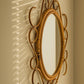 Mid Century Italian Bamboo Mirror