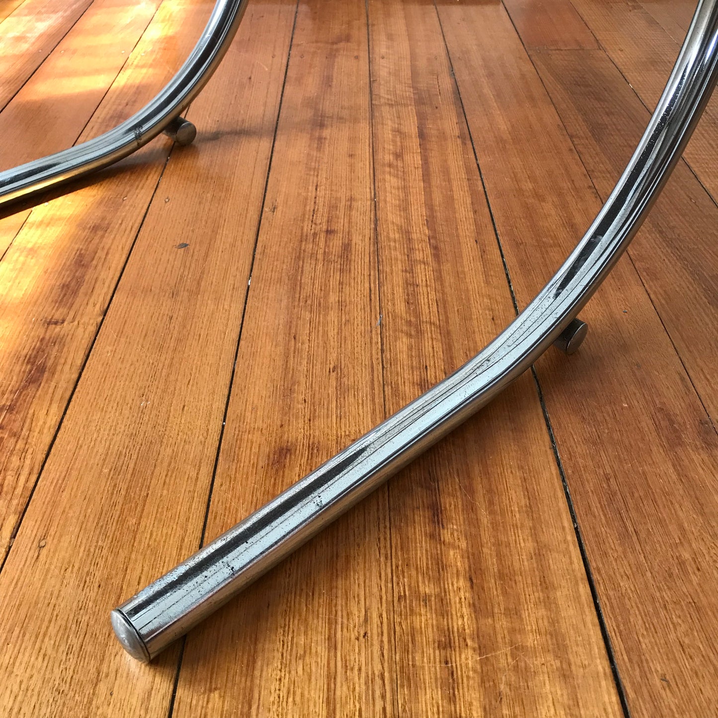 Byron Botker Chrome Cantilever Chair for Landes California, 1970s