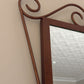 Large Vintage Wrought Iron Mirror