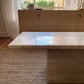 - Solid Travertine Coffee Table