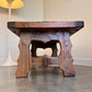 Vintage Retro Tile & Cedar Coffee Table - Spanish Revival