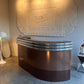 Vintage Custom Space Age Chrome Bar / Counter
