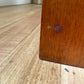 Vintage timber book shelf