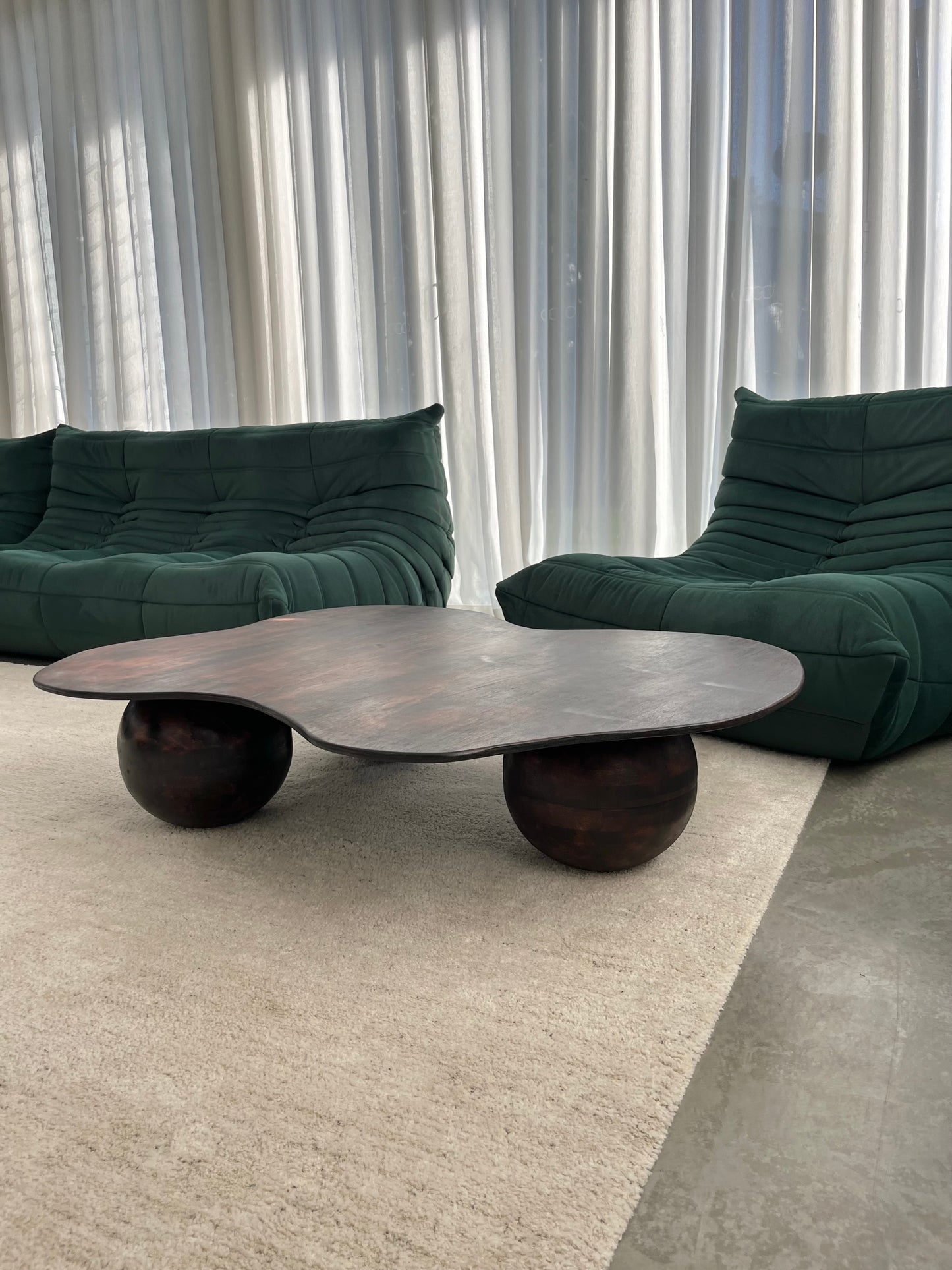 Curved Coffee Table