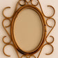 Mid Century Italian Bamboo Mirror