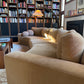On Hold - Large Modular Soft Camel Velvet Sofa