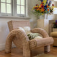 Rattan Lounge Chair - Two Available