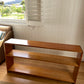 Vintage timber book shelf