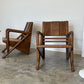 Vintage Burmese Teak and Rattan Easy Chair - Two Available