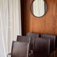Authentic Calligaris Leather Dining Chairs — Made in Italy (Set of 5)