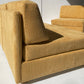 Yellow Corduroy Modular Sofa