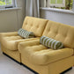 Yellow Lounge Chair - Sold as a pair