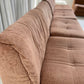 Vintage Dusty Pink Chenille Modular Sofa