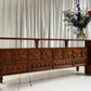 Vintage Carved Wooden Sideboard / Room Divider