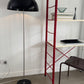 Original 1970s Black Mushroom Floor lamp