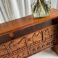 Vintage Carved Wooden Sideboard / Room Divider
