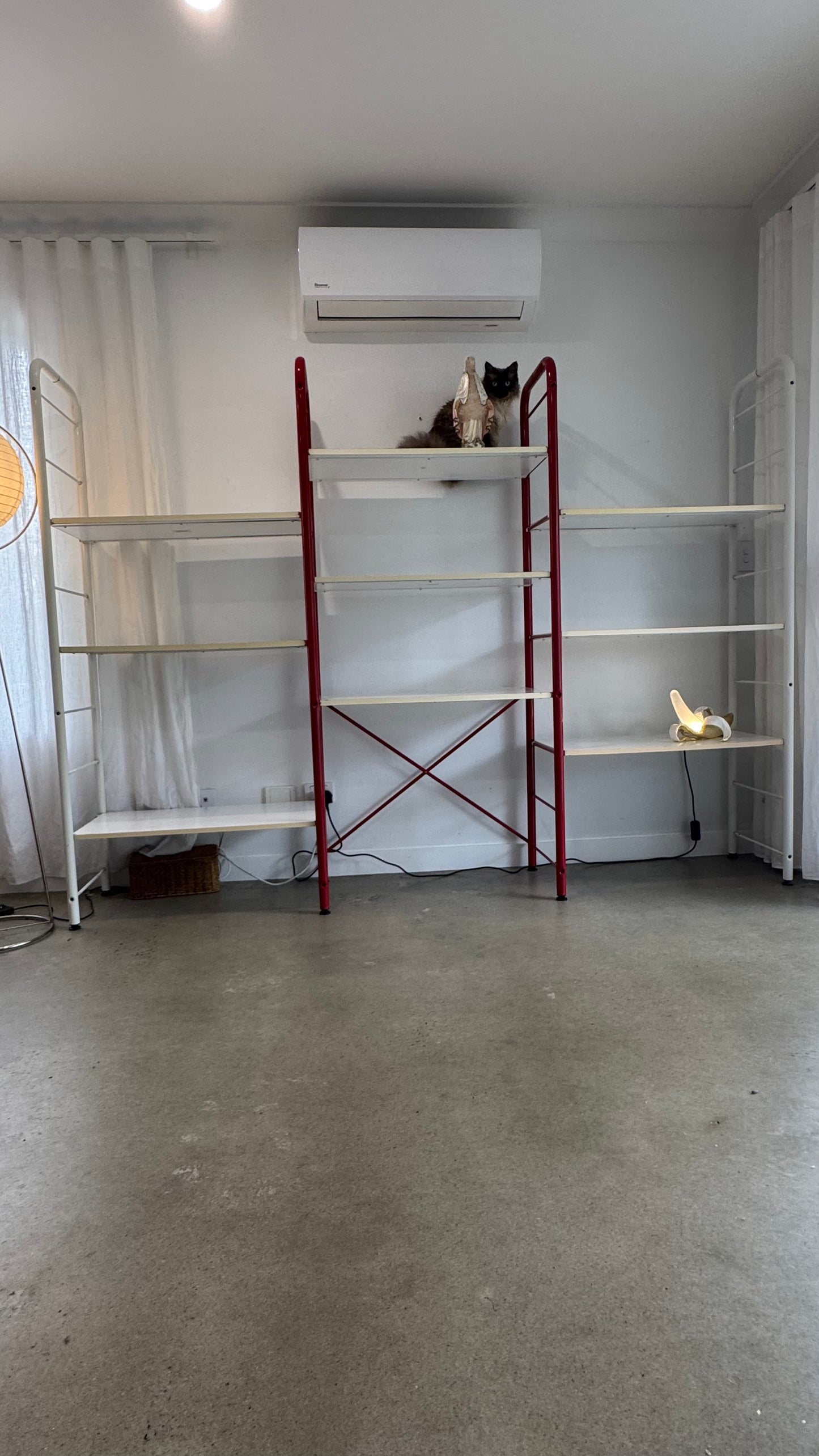 Vintage 80s Australian designed Modular Shelf System by Tubo