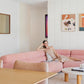 Jardan Valley Modular Sofa - Pink