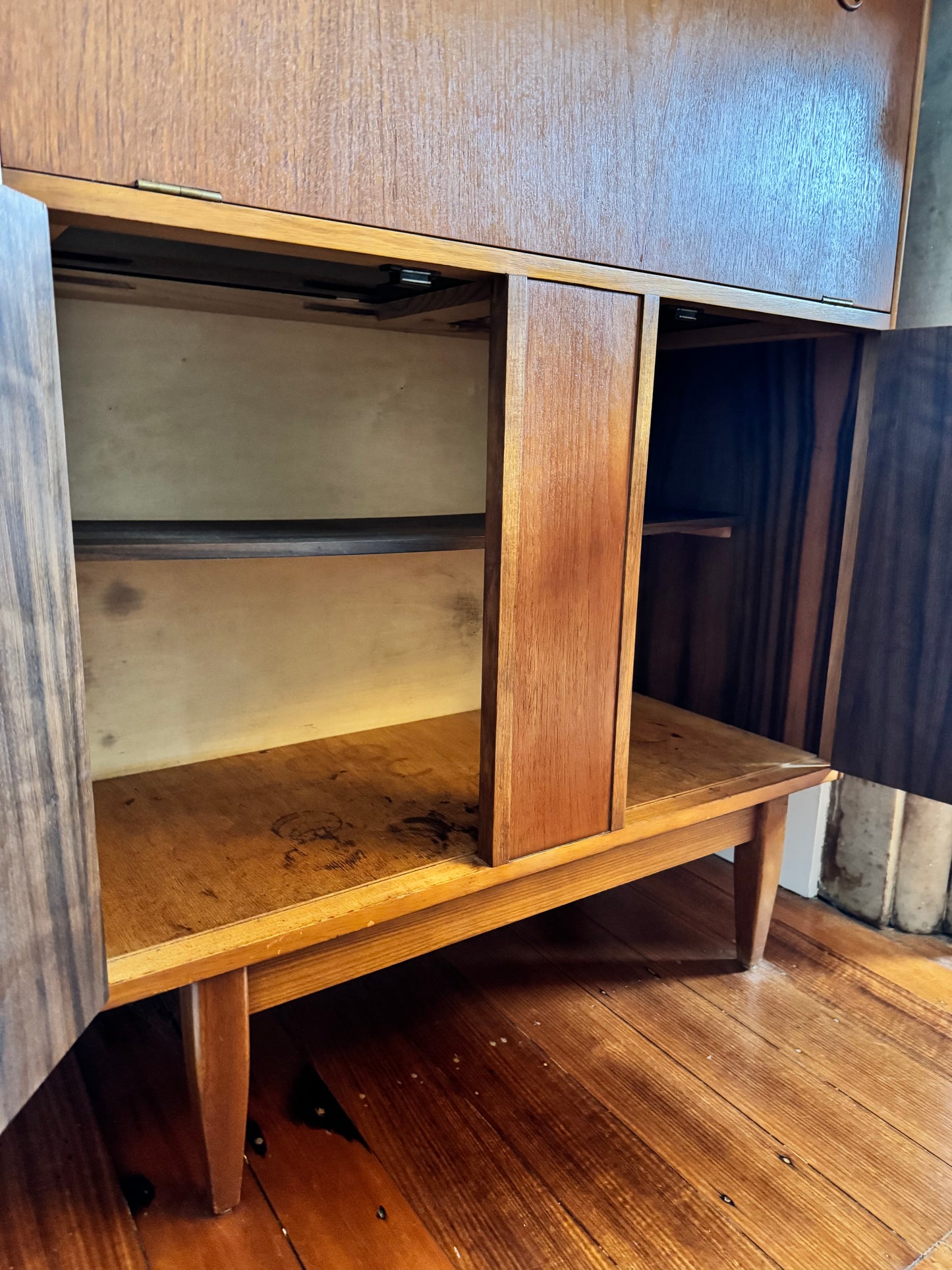 Mid Century 1960s Bar Cabinet